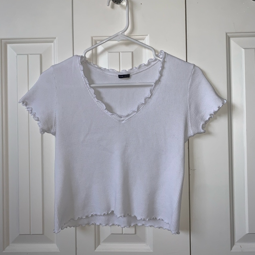 Brandy Melville Ruffle Top